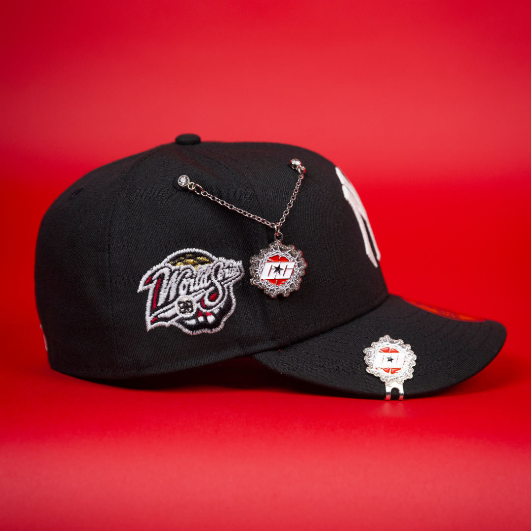 NEW ERA EXCLUSIVE 59FIFTY BLACK NEW YORK YANKEES W/ WORLD SERIES SIDE PATCH