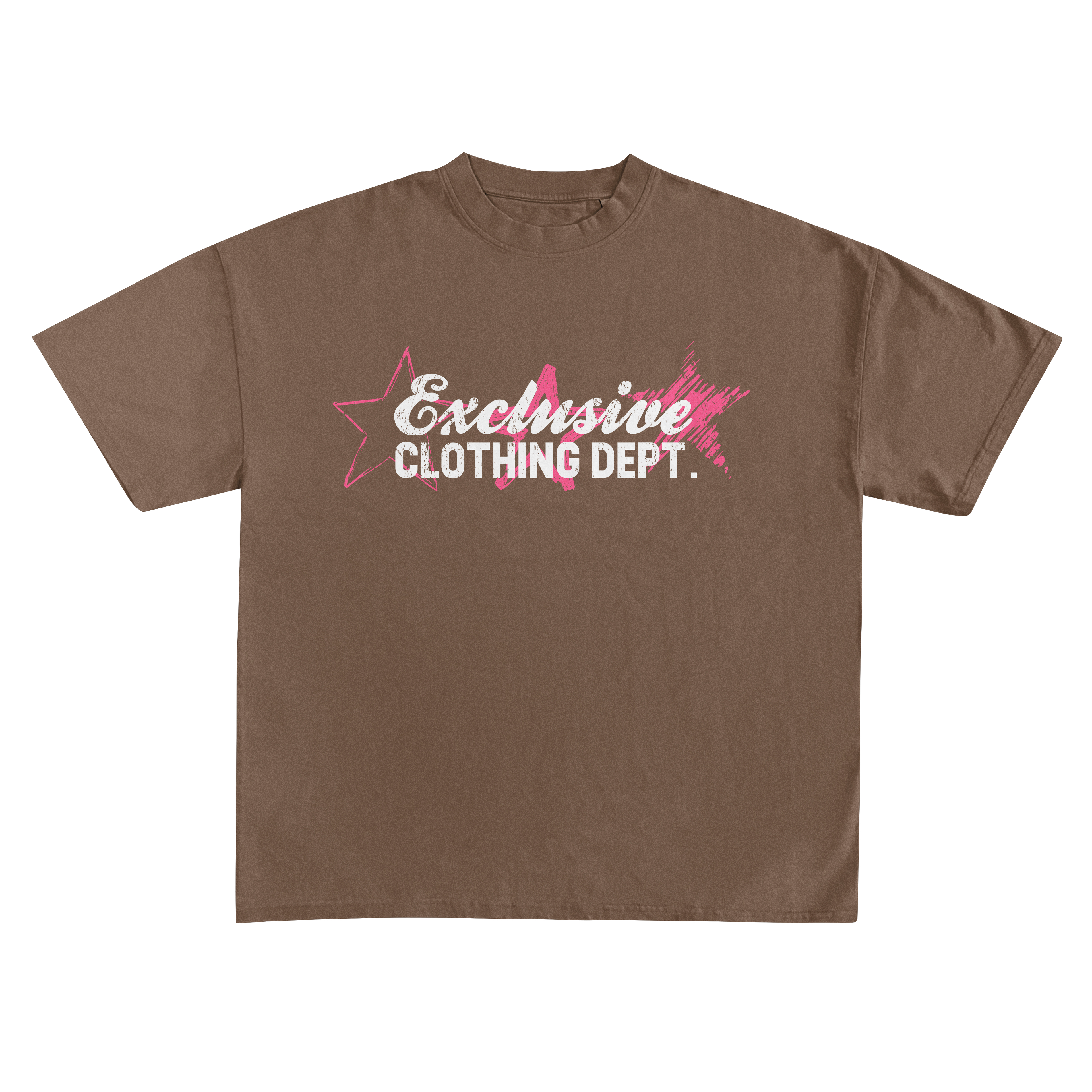 EXCLUSIVE CLUB BROWN “MOTION CLUB” OVERSIZED TEE