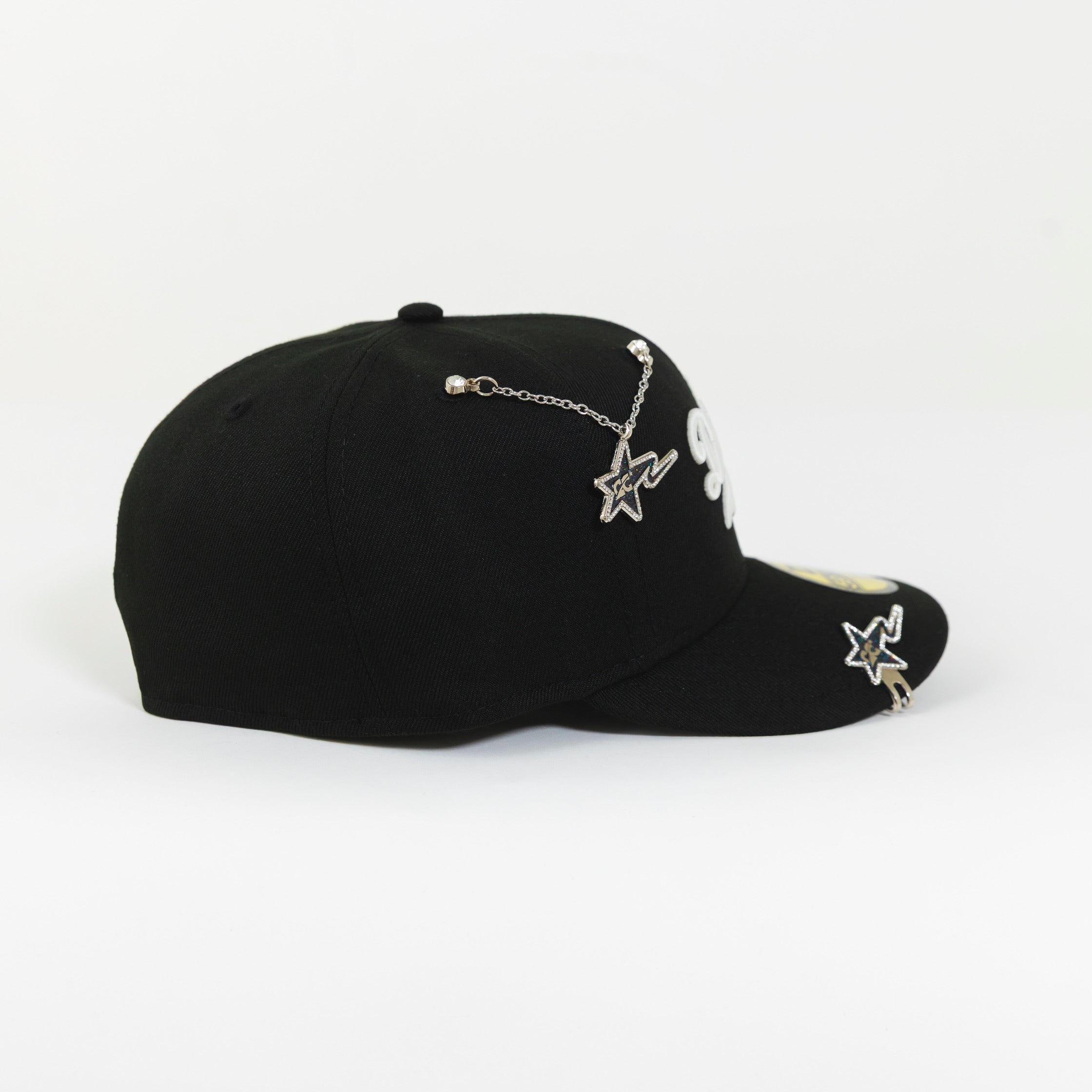 NEW ERA EXCLUSIVE 59FIFTY BLACK LOS ANGELES DODGERS SCRIPT
