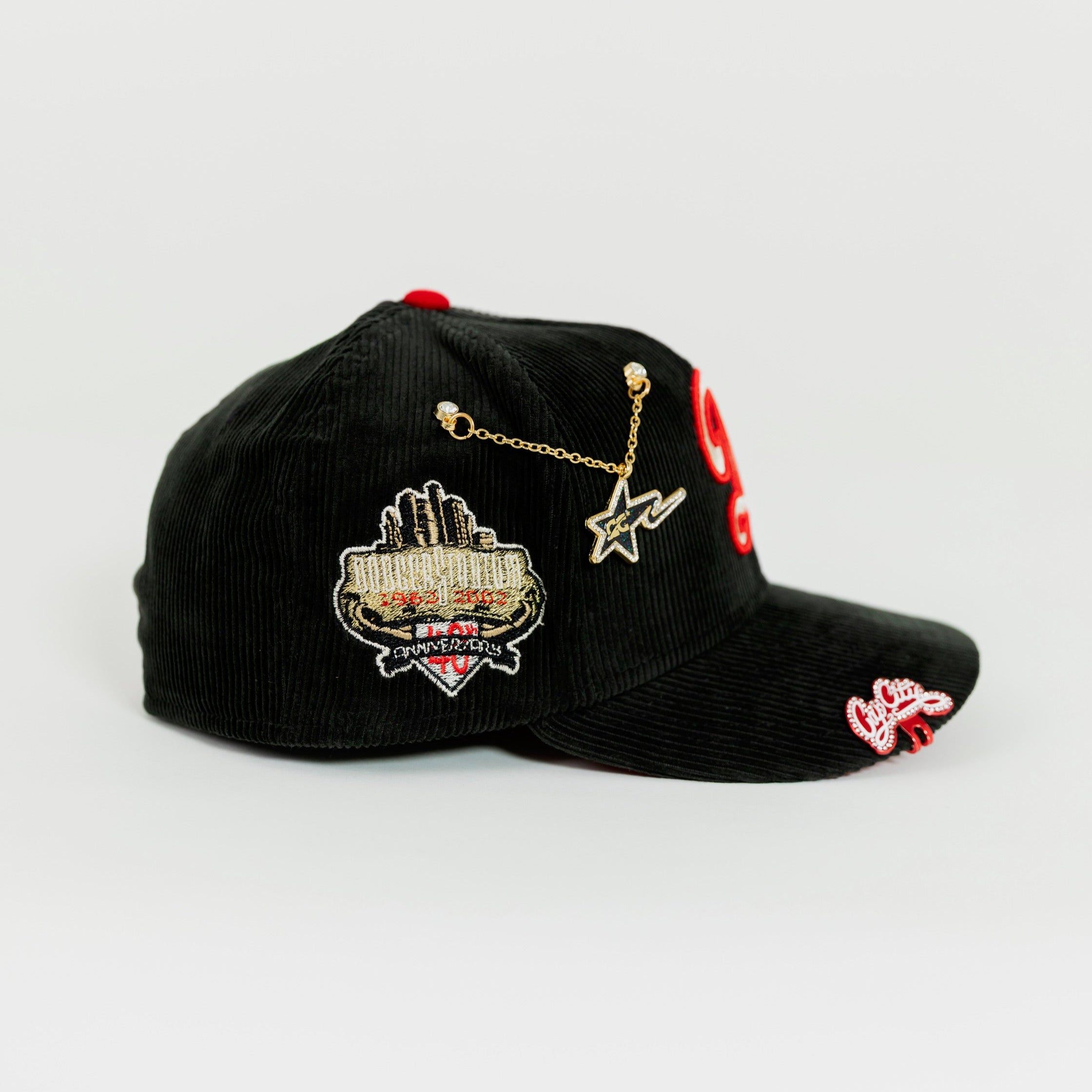 NEW ERA EXCLUSIVE 59FIFTY CORDUROY LOS ANGELES DODGERS W/ 40TH ANNIVERSARY SIDE PATCH
