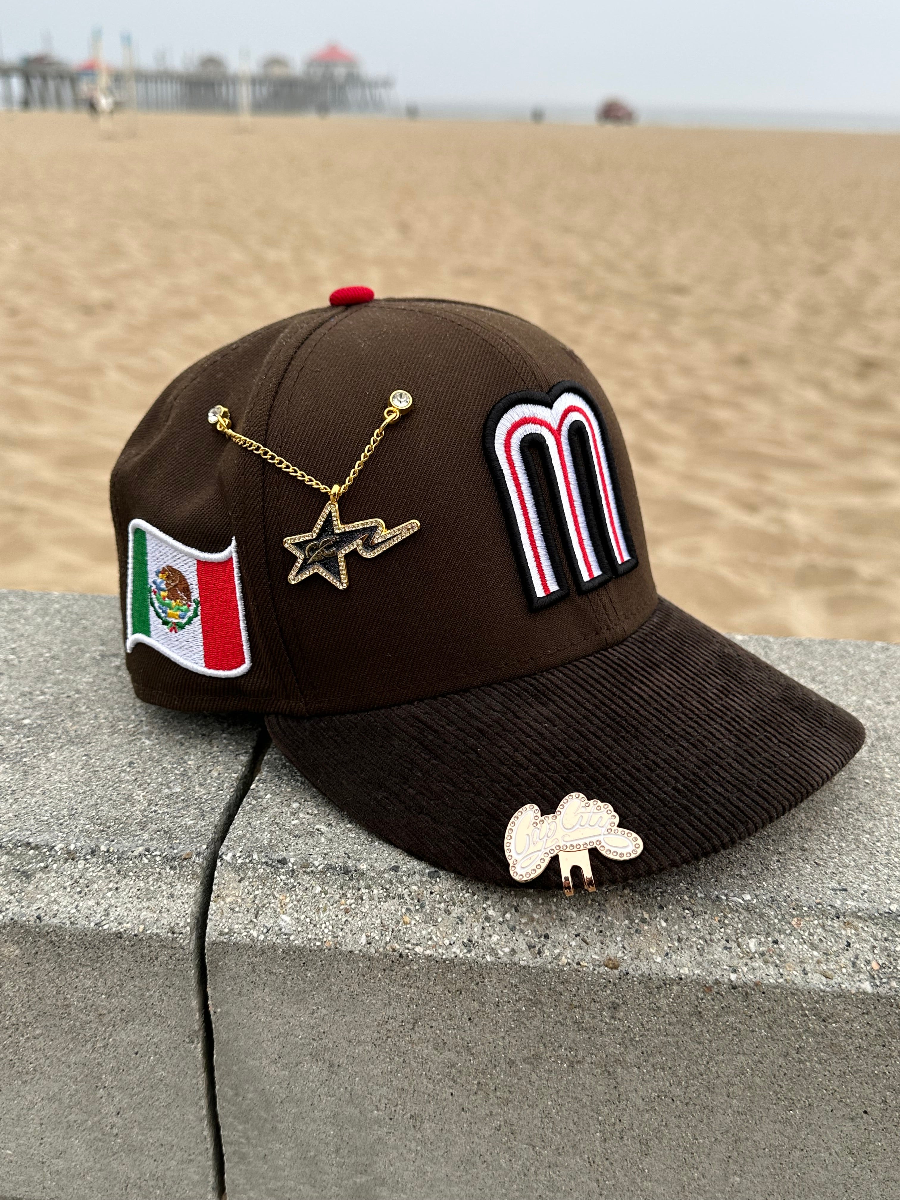 NEW ERA EXCLUSIVE 59FIFTY MOCHA/CORDUROY MEXICO TWO TONE