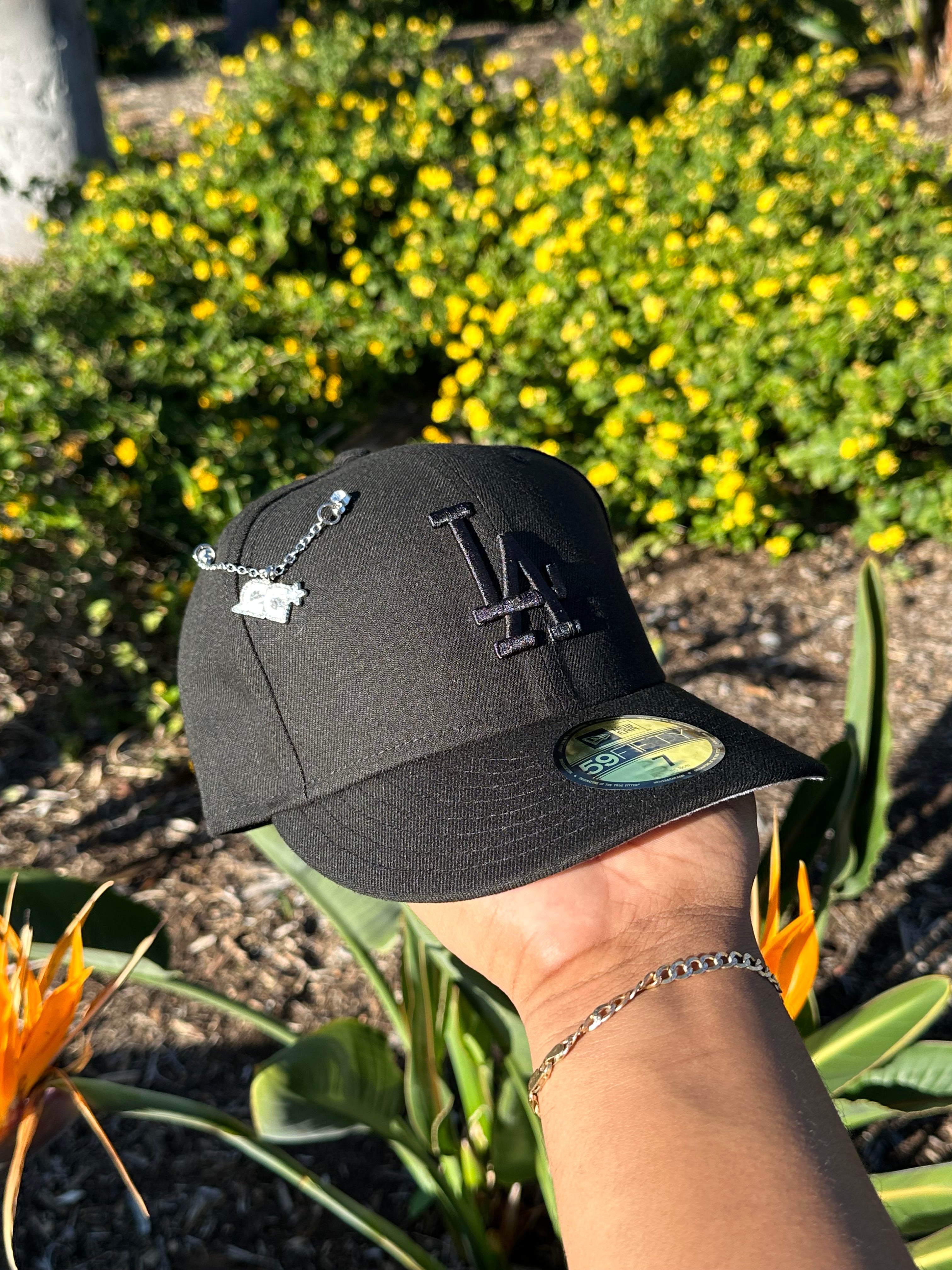 EXCLUSIVO DE NEW ERA 59FIFTY BLACKED OUT LOS ANGELES DODGERS