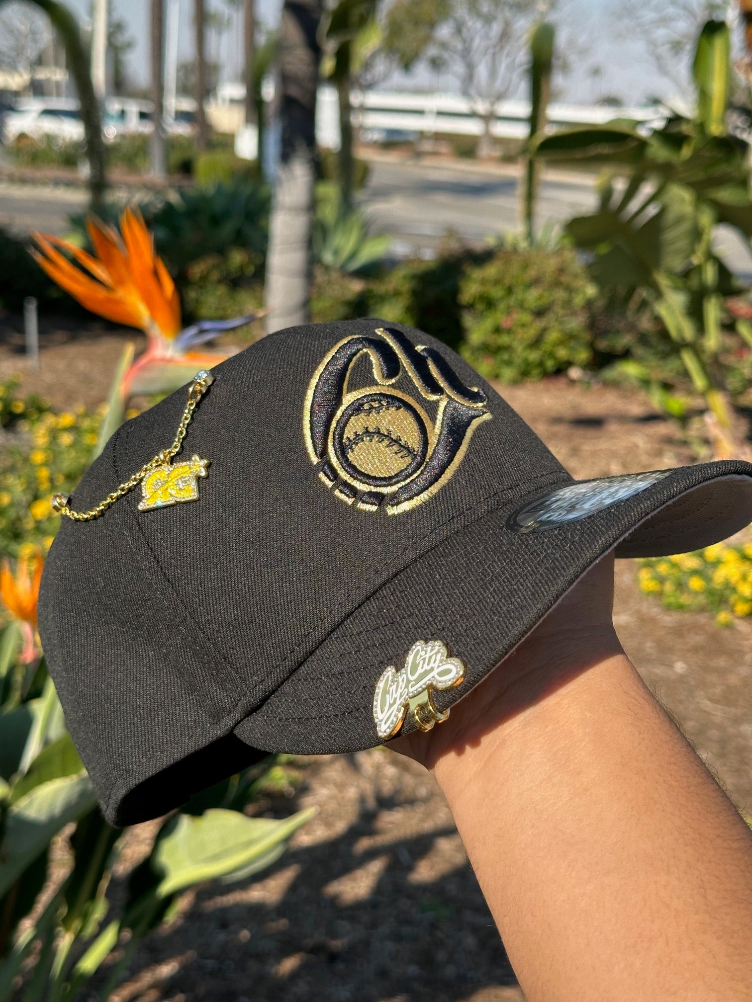 NEW ERA EXCLUSIVE 9FIFTY BLACK CHARROS DE JALISCO SNAPBACK