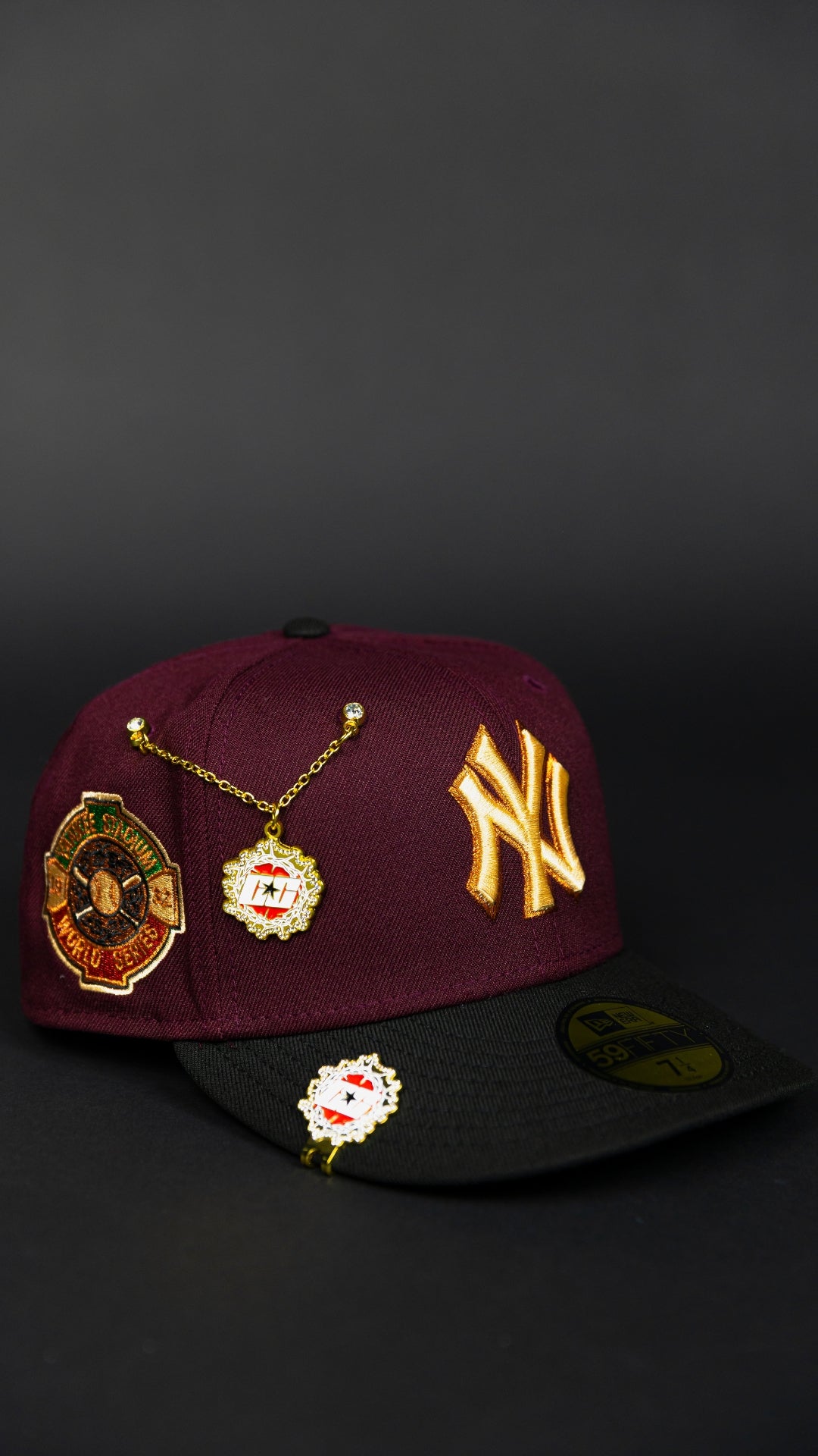 【新品】VAKT. CAP I /BURGUNDY 新品】VAKT. CAP I /BURGUNDY New York Yankees MLB New Era 59FIFTY