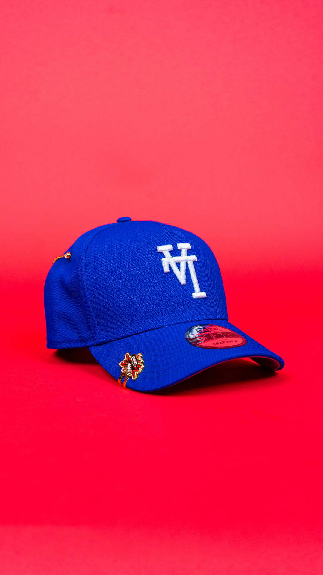 NEW ERA 9FIFTY A-FRAME BLUE UPSIDE DOWN LOS ANGELES DODGERS SNAPBACK