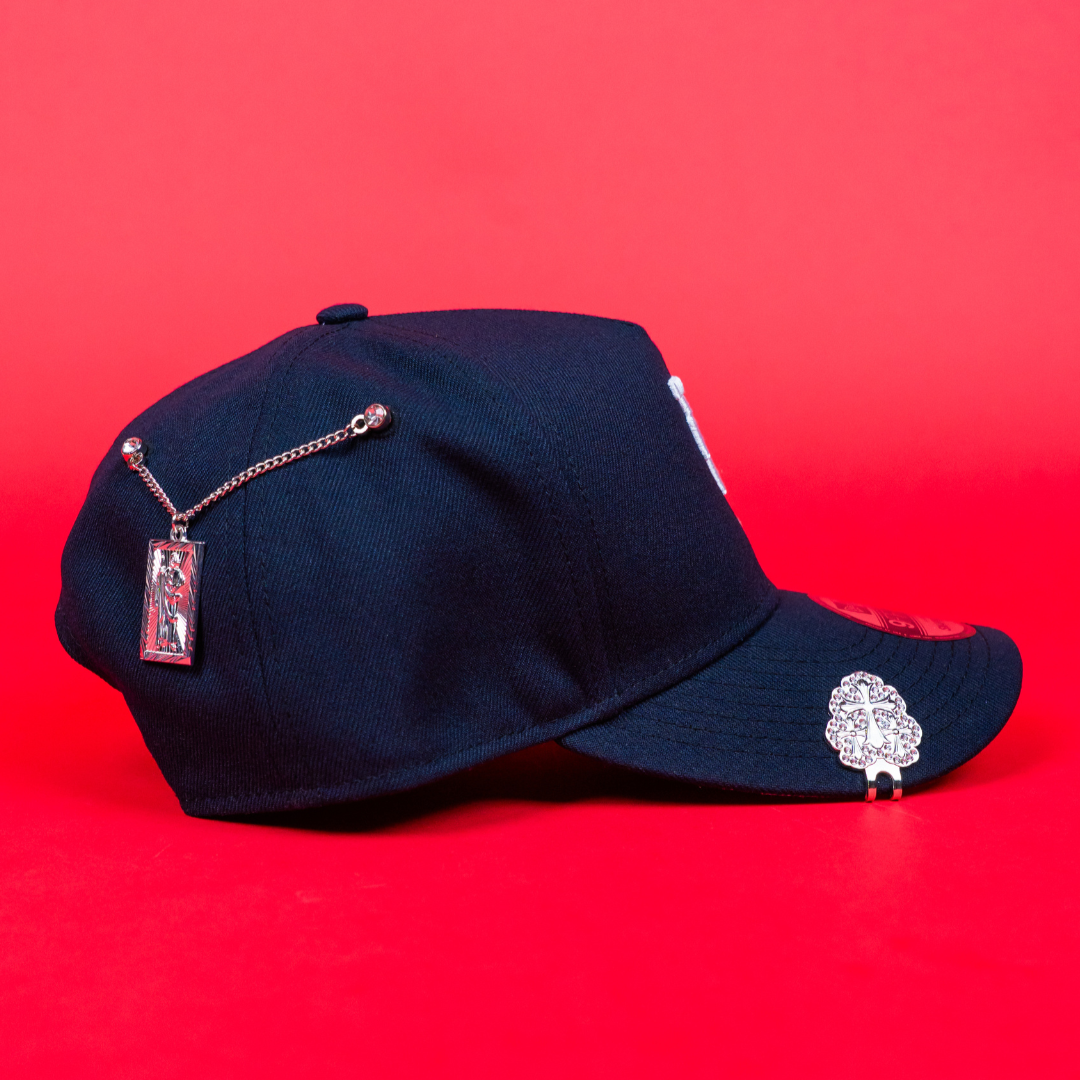 NEW ERA 9FIFTY A-FRAME NAVY UPSIDE DOWN LOS ANGELES DODGERS SNAPBACK