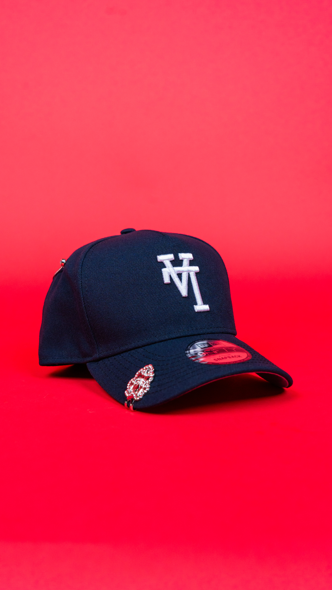 NEW ERA 9FIFTY A-FRAME NAVY UPSIDE DOWN LOS ANGELES DODGERS SNAPBACK