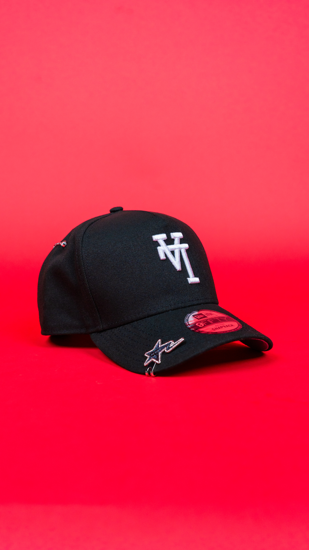 NEW ERA 9FIFTY A-FRAME BLACK UPSIDE DOWN LOS ANGELES DODGERS SNAPBACK