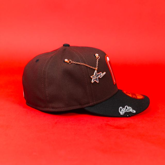 NEW ERA EXCLUSIVE 59FIFTY MOCHA/ BLACK MEXICO 2025 WORLD BASEBALL CLASSIC TWO TONE