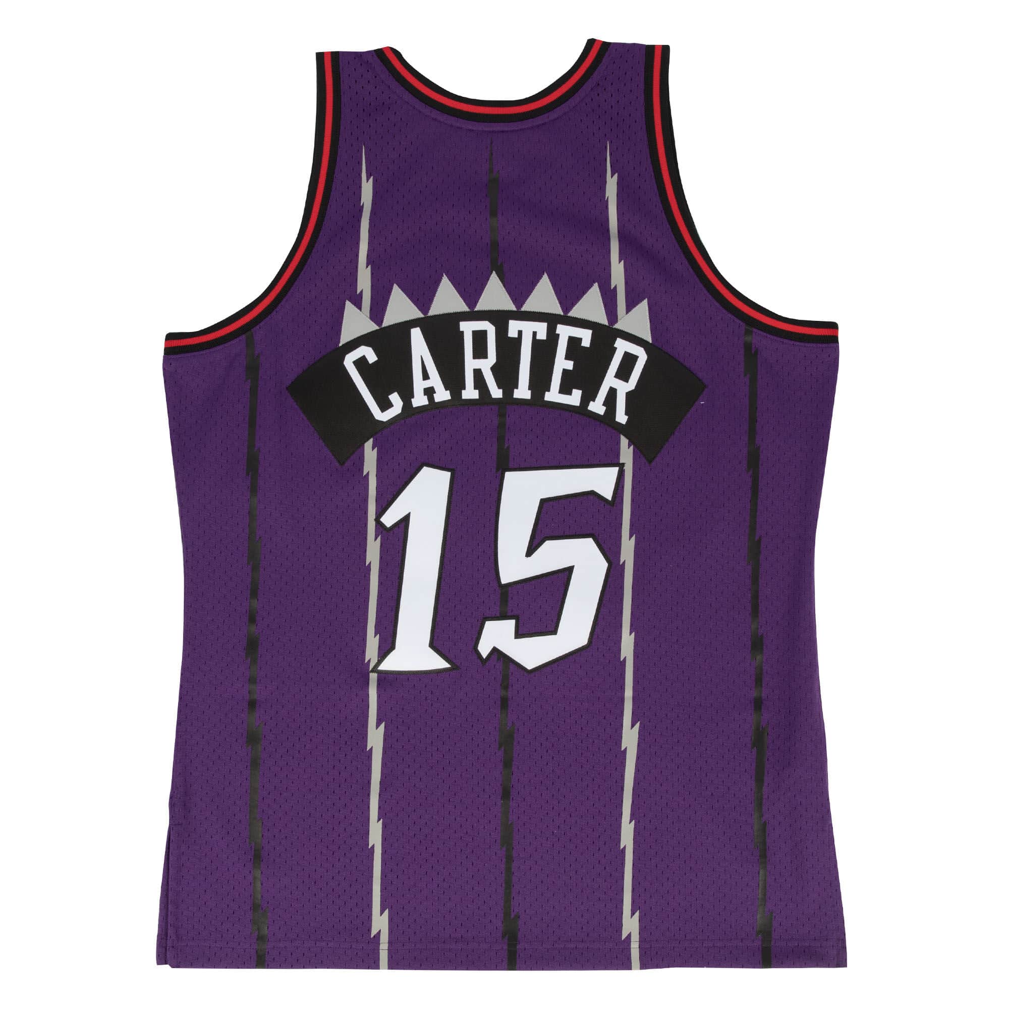 MITCHELL & NESS PURPLE NBA TORONTO RAPTORS ROAD 1998-99 VINCE CARTER SWINGMAN JERSEY