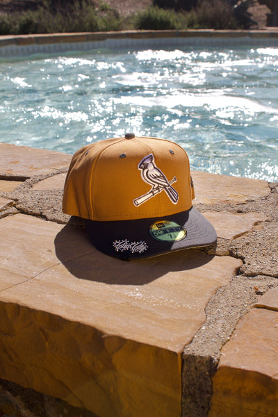 NEW ERA EXCLUSIVE 59FIFTY TAN/GREY ST LOUIS CARDINALS 2TONE COLOR PACK (GREY UV)