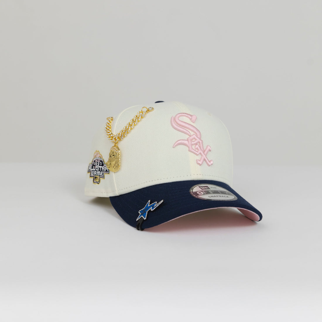 New Era Men New Era MLB Chicago White Sox Comiskey Park 9FIFTY A-Frame Snapback Green 1 Size
