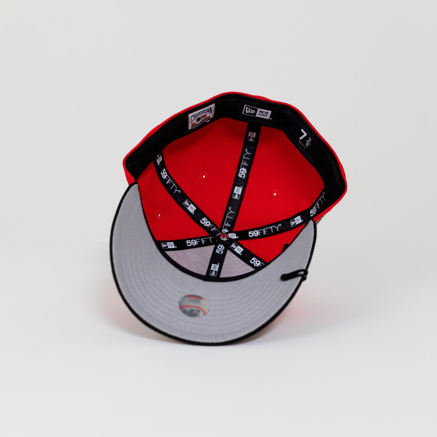 NEW ERA EXCLUSIVE 59FIFTY LAVA RED/ BLACK ARIZONA DIAMONDBACKS W/ 1998 INAUGURAL SEASON SIDE PATCH