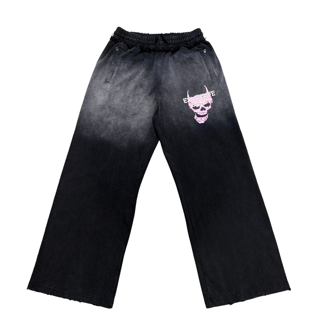 Exclusive Enemies Black/Pink Pants