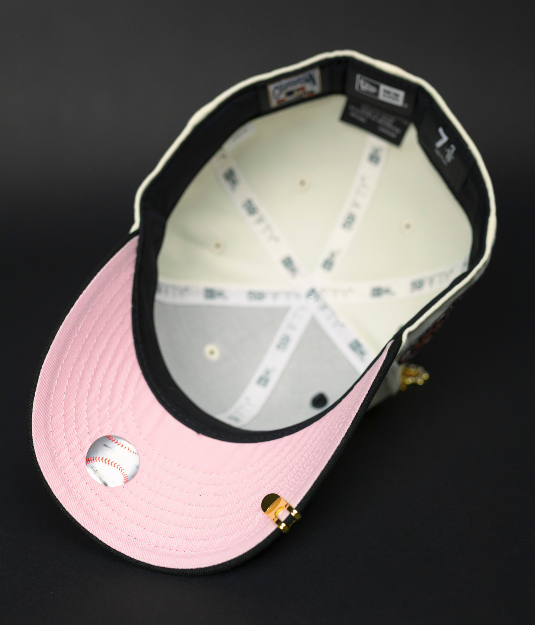 NEW ERA EXCLUSIVE 59FIFTY CHROME/ BLACK DETROIT TIGERS W/ WORLD SERIES SIDE PATCH