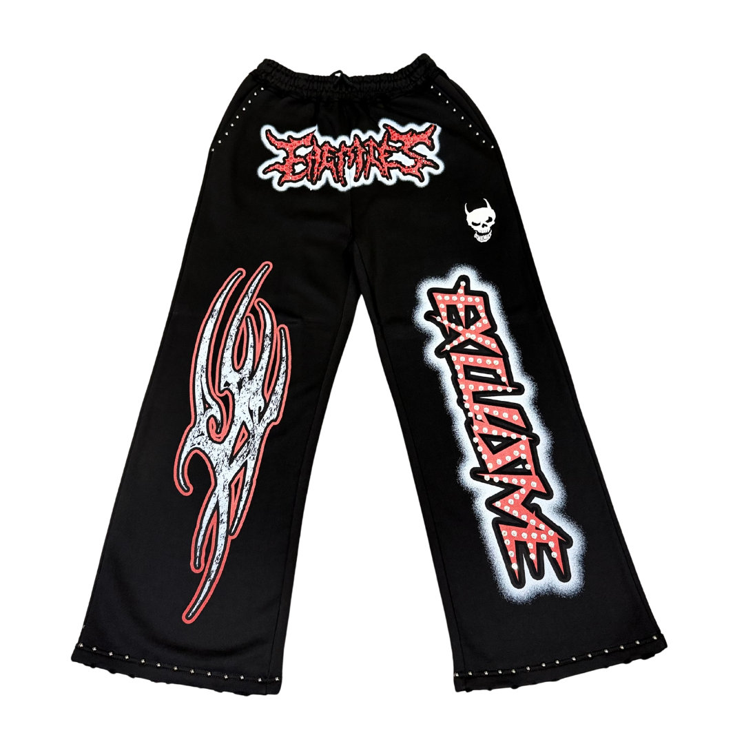 Enemies Exclusive Black/Red Pants