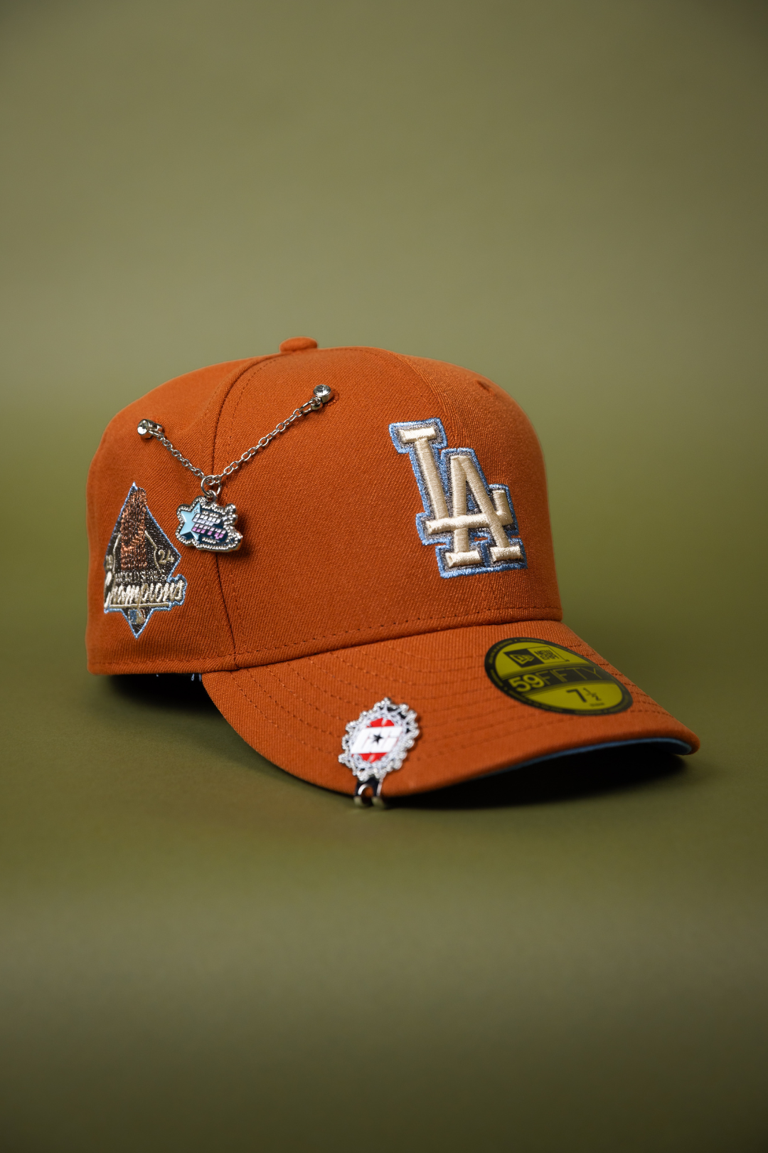 EXCLUSIVO 59FIFTY DE NEW ERA, GIGANTES DE SAN FRANCISCO BLANCO/VERDE CROMADO CON PARCHE DEL JUEGO ALL STAR DE 1984