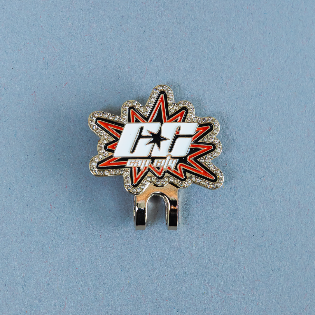 *NEW SILVER "CAP CITY" EXPLOSION BLIP W/ RHINESTONES VERY LIMITED
