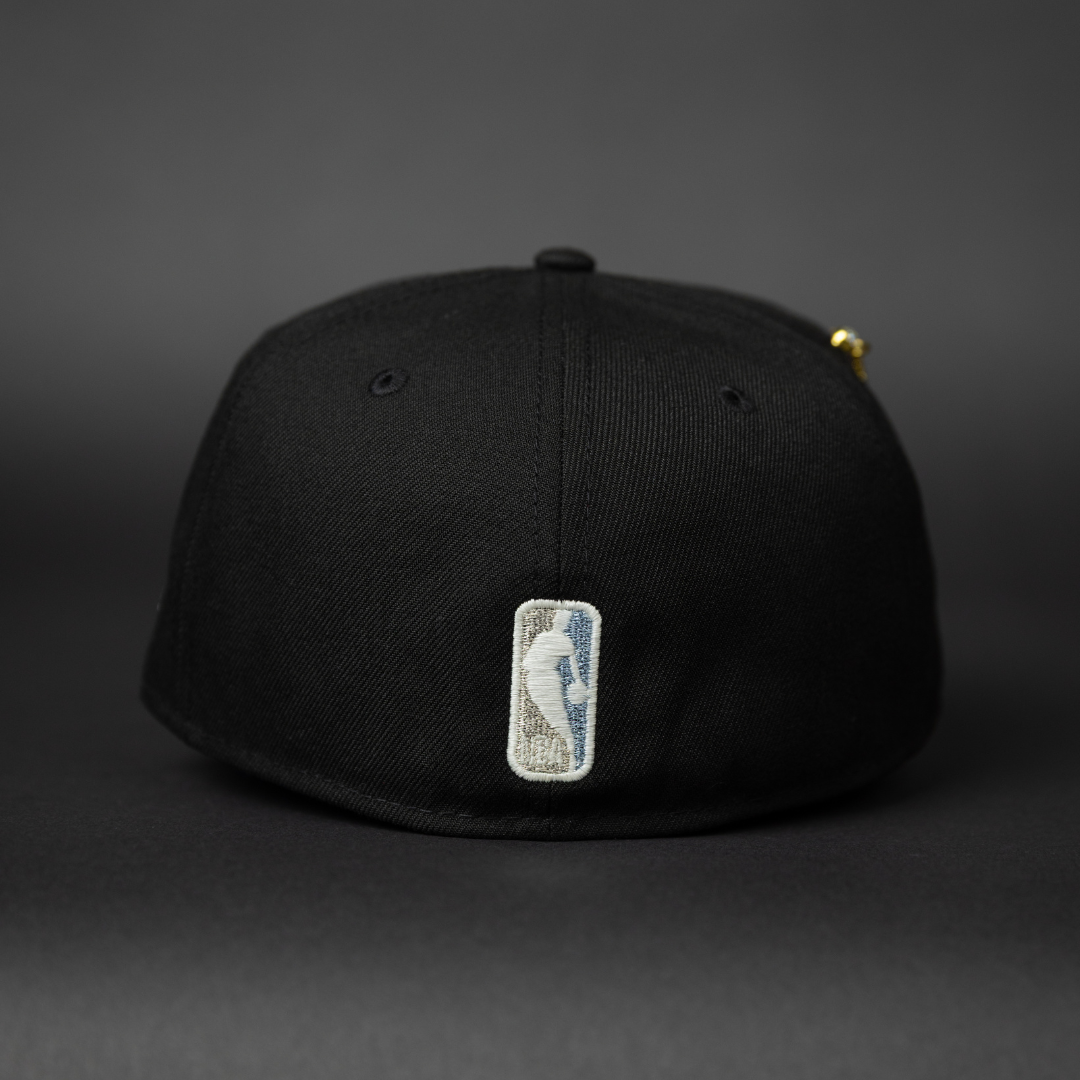 NEW ERA EXCLUSIVE 59FIFTY BLACK LOS ANGELES LAKERS