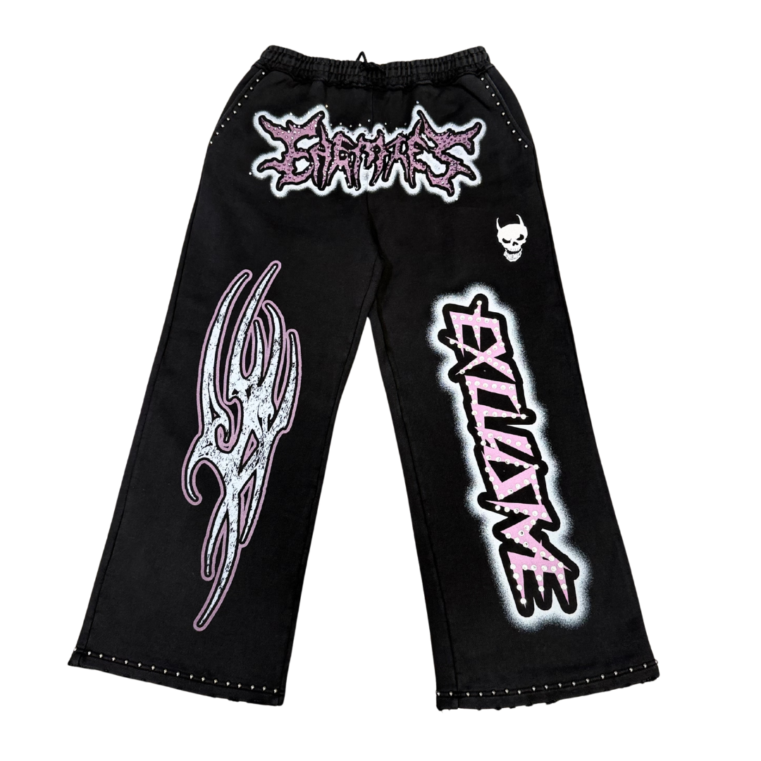Enemies Exclusive Black/Purple Pants