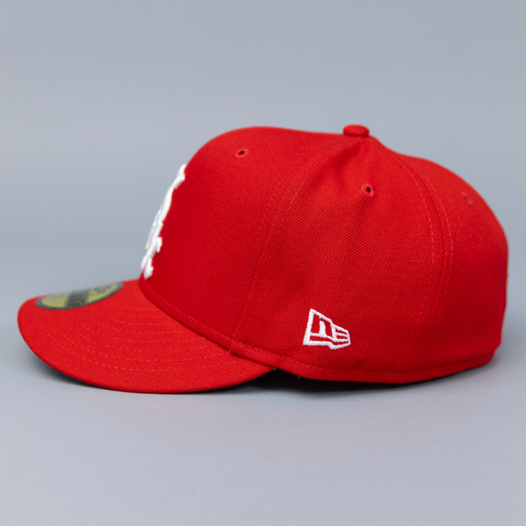 NEW ERA EXCLUSIVE 59FIFTY RED CHICAGO WHITE SOX W/ 2003 ALL STAR GAME SIDE PATCH