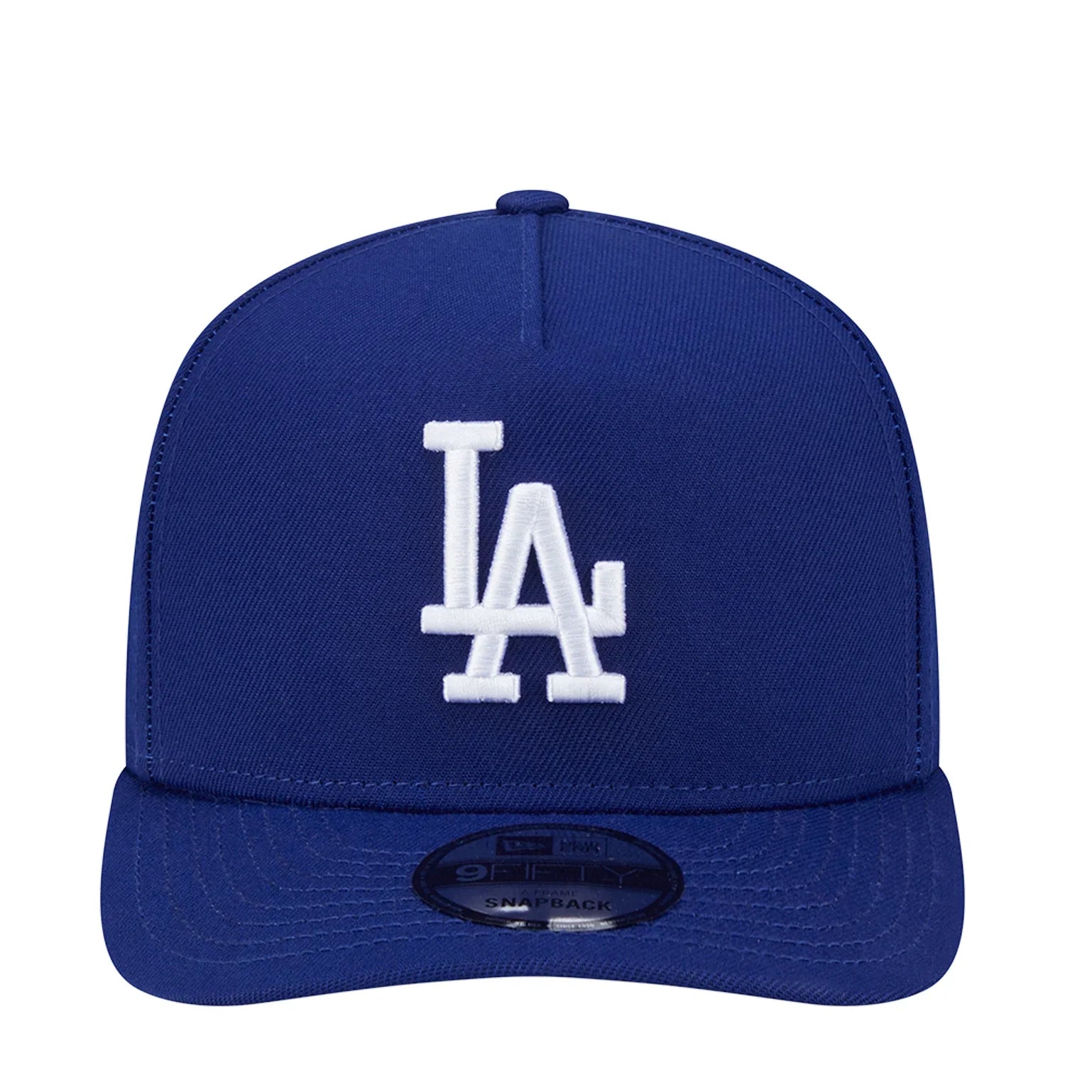 NEW ERA 9FIFTY A-FRAME BLUE LOS ANGELES DODGERS SNAPBACK W/ 2025 WORLD SERIES CHAMPIONS SIDE PATCH