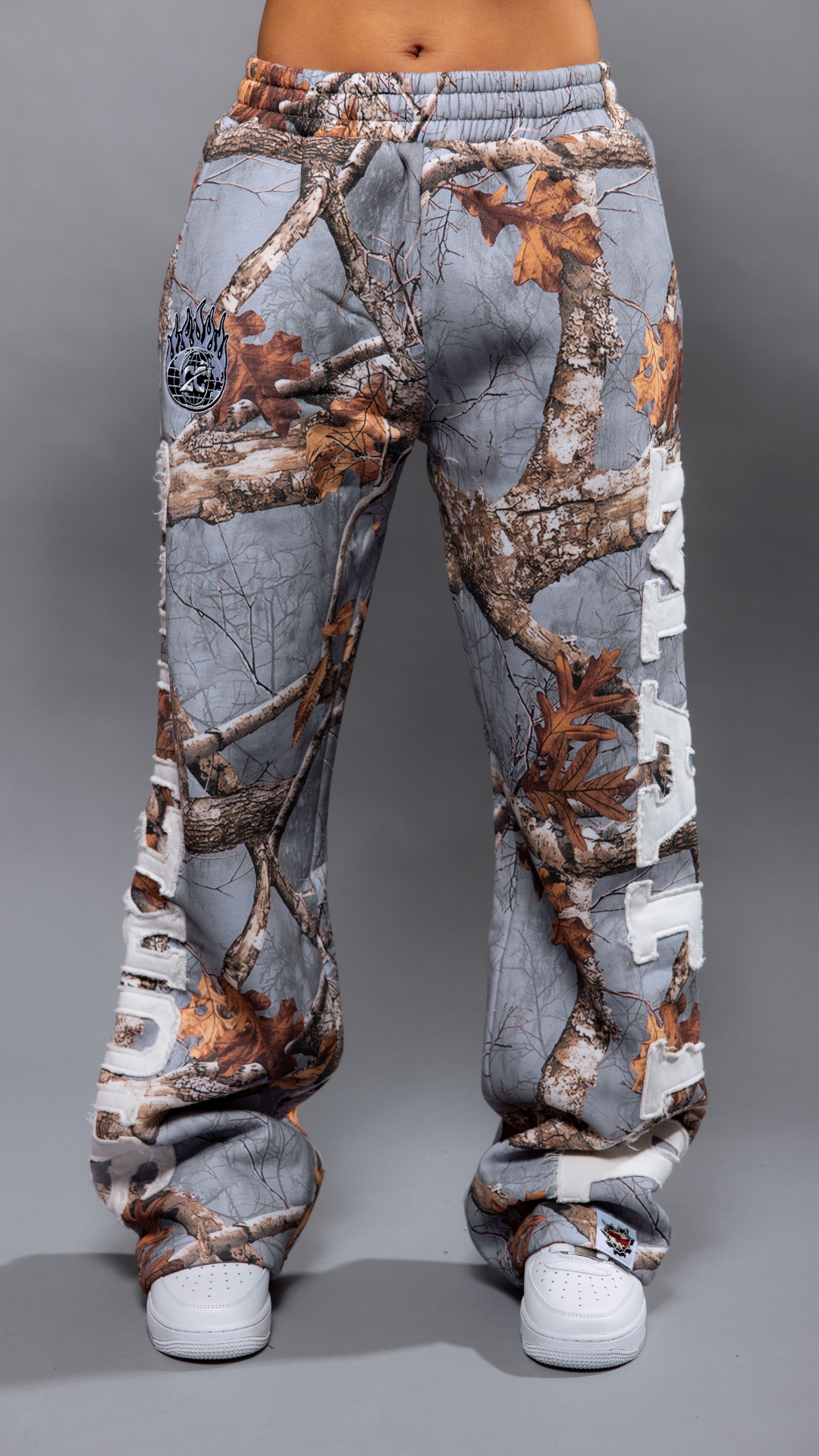 CAP CITY X SHORELINE MAFIA GREY CAMO PANTS -UNISEX