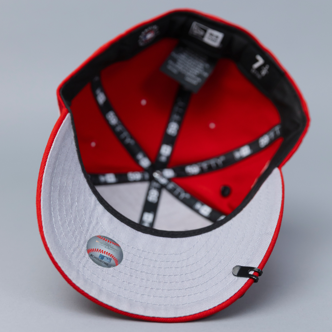 NEW ERA EXCLUSIVE 59FIFTY RED CHICAGO WHITE SOX W/ 2003 ALL STAR GAME