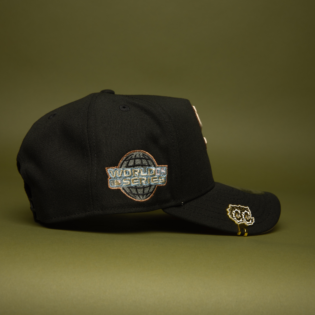 NEW ERA 9FIFTY A-FRAME BLACK CHICAGO WHITE SOX SNAPBACK W/ 2005 WORLD SERIES SIDE PATCH