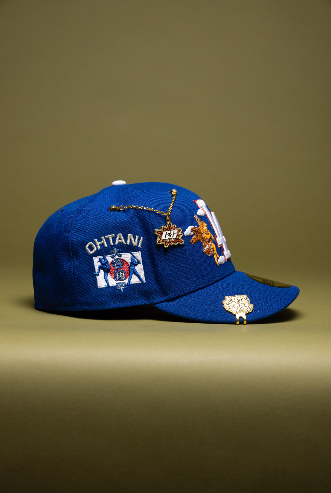NEW ERA EXCLUSIVE 59FIFTY BLUE LOS ANGELES DODGERS "CITY OF ANGELS" W/ SHOHEI OHTANI SIDE PATCH