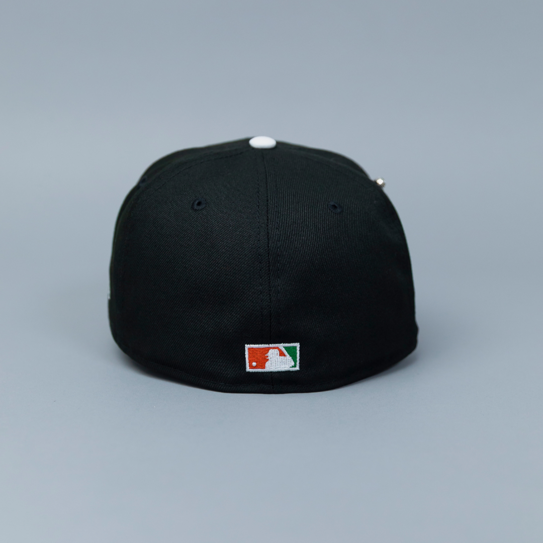 NEW ERA EXCLUSIVE 59FIFTY BLACK MONTREAL EXPOS W/ 1982 ALL STAR GAME SIDE PATCH