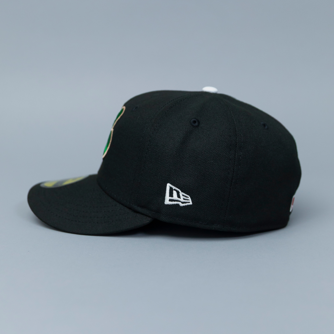 NEW ERA EXCLUSIVE 59FIFTY BLACK MONTREAL EXPOS W/ 1982 ALL STAR GAME SIDE PATCH