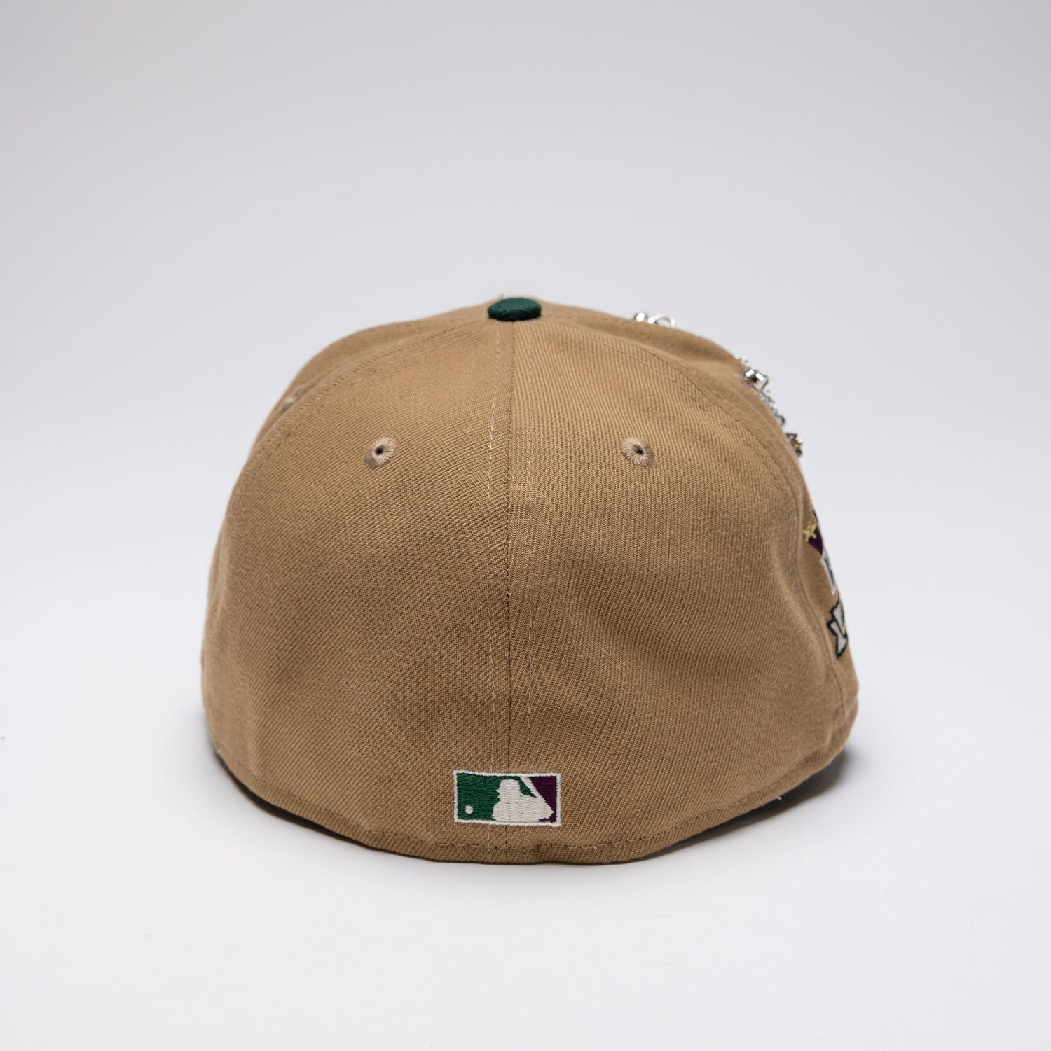 NEW ERA EXCLUSIVE 59FIFTY CAMEL BROWN/MAROON CHICAGO CUBS W/ 1990 ALL STAR GAME PATCH