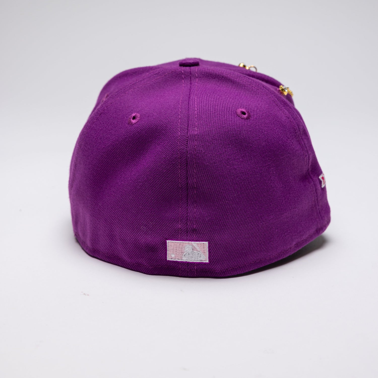 NEW ERA 59FIFTY PURPLE LOS ANGELES DODGERS W/ 50TH ANNIVERSARY SIDE PATCH