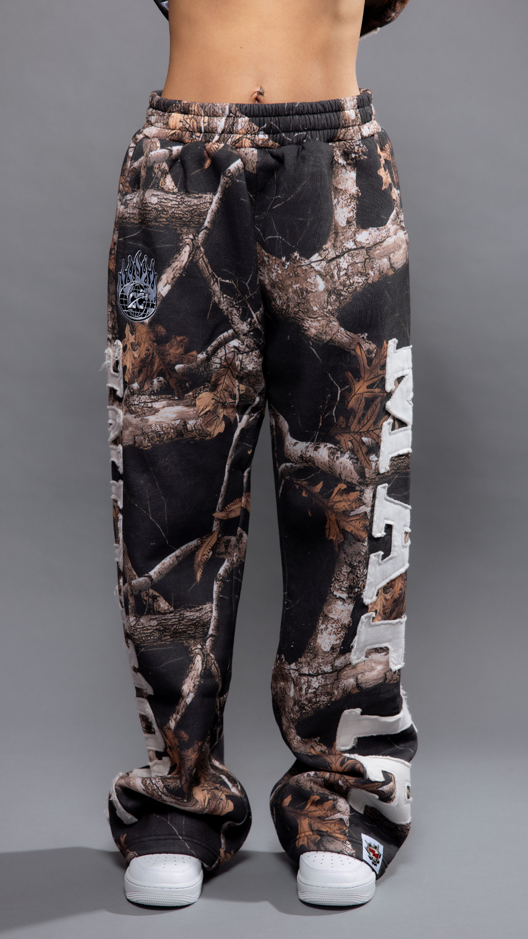 CAP CITY X SHORELINE MAFIA BLACK CAMO PANTS -UNISEX