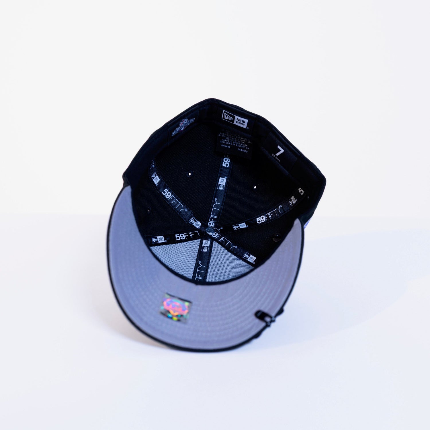NEW ERA EXCLUSIVE 59FIFTY BLACK BIRMINGHAM BARONS W/ SOUTHERN LEAGUE SIDE PATCH