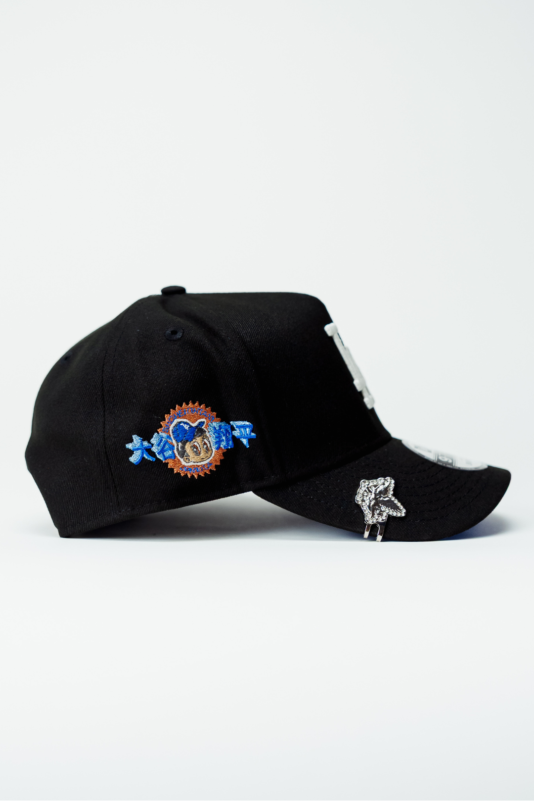 NEW ERA 9FIFTY A-FRAME BLACK LOS ANGELES DODGERS SNAPBACK W/ SHOHEI OHTANI SIDE PATCH