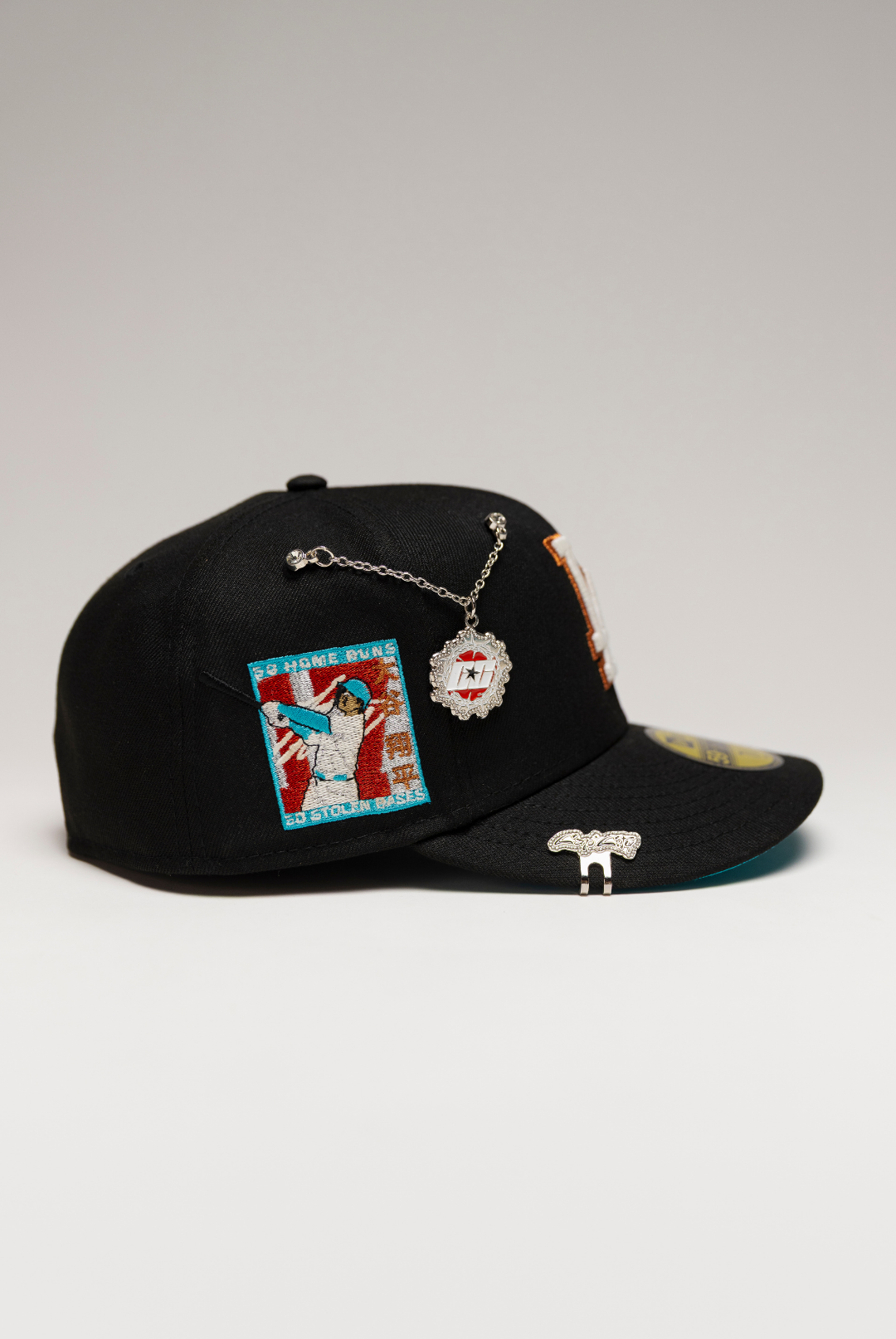 NEW ERA EXCLUSIVE 59FIFTY BLACK LOS ANGELES DODGERS W/ SHOHEI OHTANI SIDE PATCH