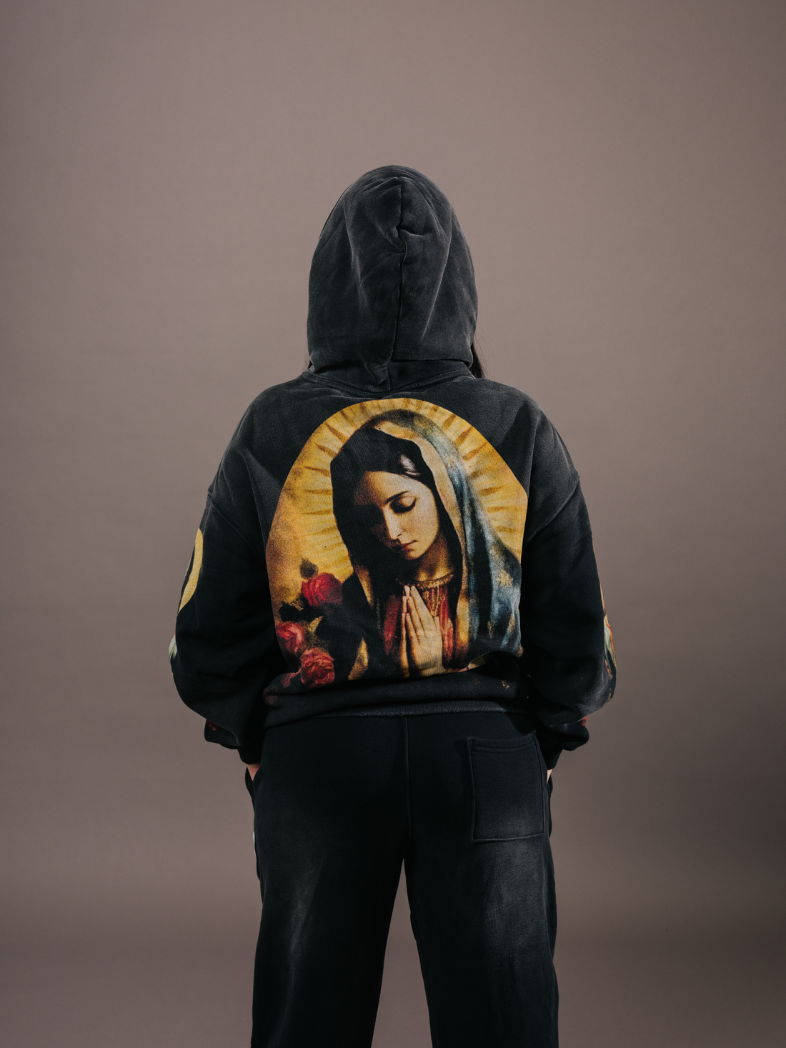 国内で当店のみ Bravest Studios - BLACK MARY UP HOODIE 国内送 Bravest Studios☆Black Mary Zip Up Hoodie フーディー