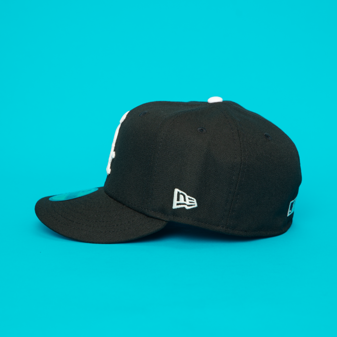 NEW ERA EXCLUSIVE 59FIFTY BLACK CHICAGO WHITE SOX W/ 2003 ALL STAR GAME SIDE PATCH