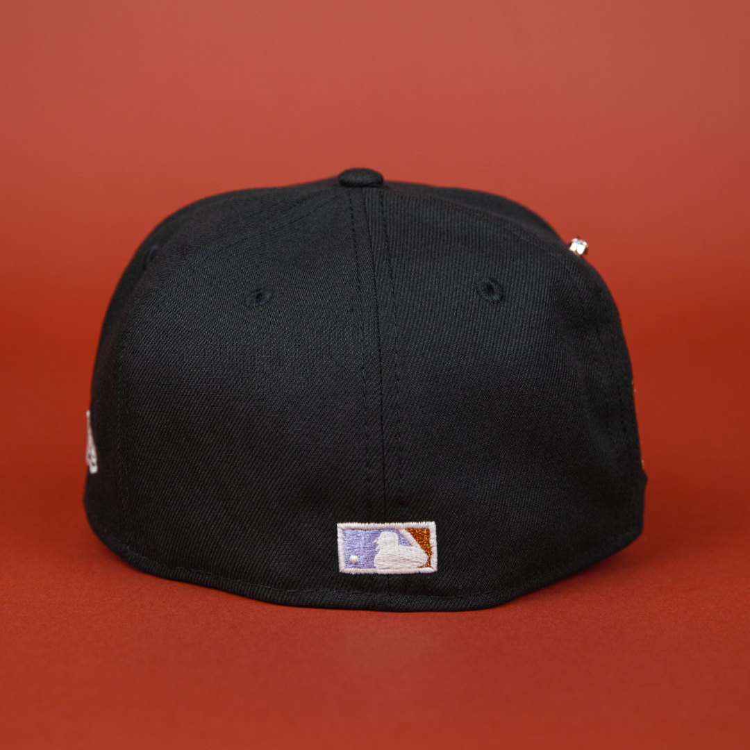 NEW ERA EXCLUSIVE 59FIFTY BLACK PHILADELPHIA PHILLIES W/ 1996 ALL STAR GAME PATCH