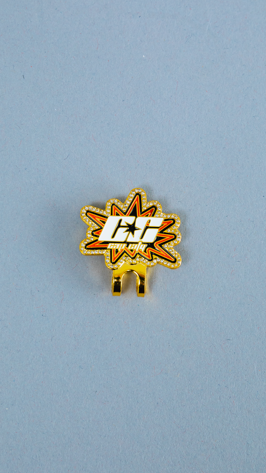 *NEW GOLD "CAP CITY" EXPLOSION BLIP W/ RHINESTONES VERY LIMITED