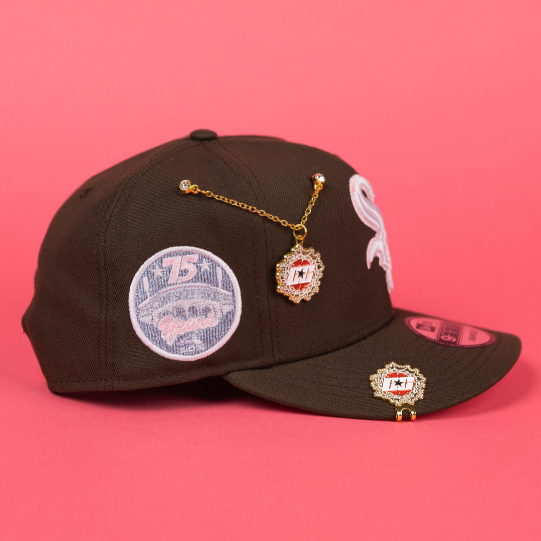 NEW ERA EXCLUSIVE 9FIFTY BROWN CHICAGO WHITE SOX SNAPBACK W/ COMISKEY PARK SIDE PATCH