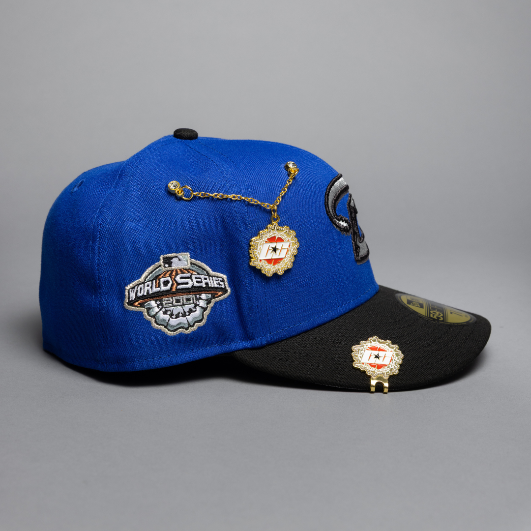 EXCLUSIVO NEW ERA 59FIFTY CHROME BLANCO/VERDE OLIVA ARIZONA DIAMONDBACKS CON PARCHE DE TEMPORADA INAUGURAL 1998 