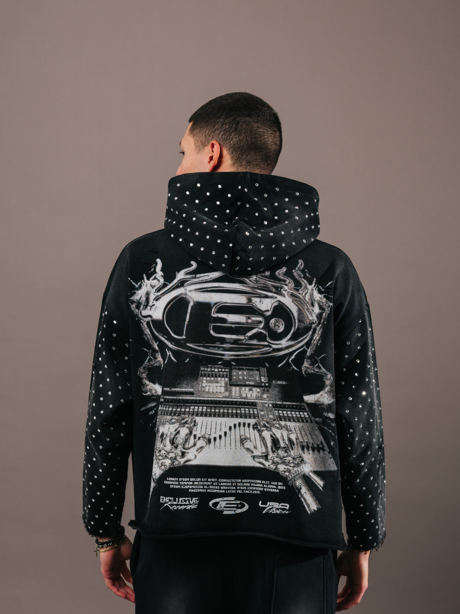 EXCLUSIVE CLUB EXCLUSIVE RECORDS HOODIE