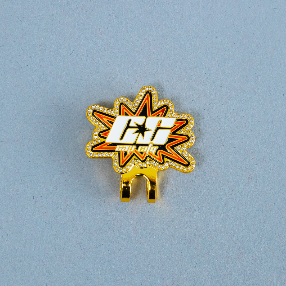 *NEW GOLD "CAP CITY" EXPLOSION BLIP W/ RHINESTONES VERY LIMITED