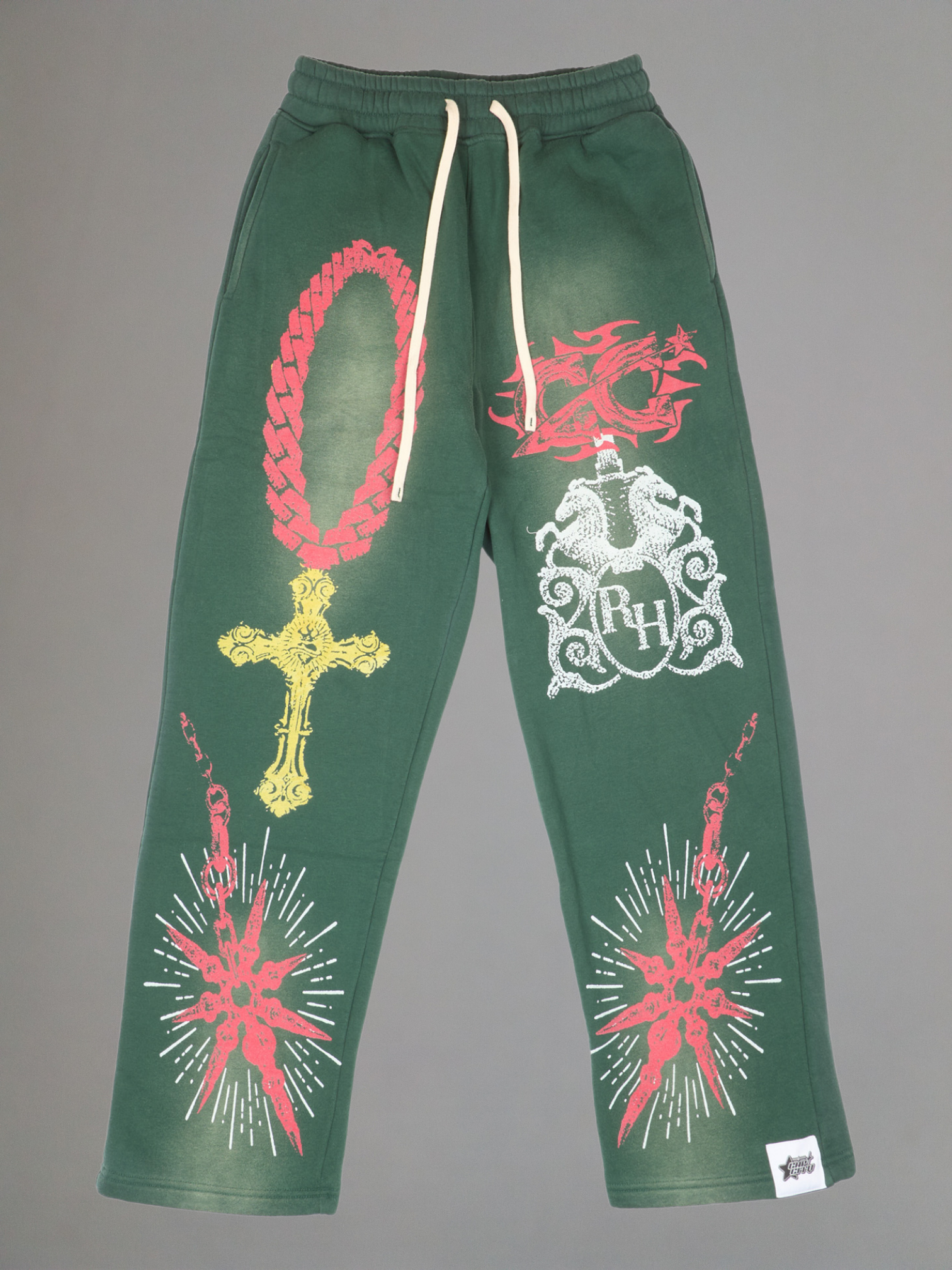 EXCLUSIVE CLUB x RANCHO HUMILDE GREEN SWEATS EXCLUSIVE CLUB x RANCHO HUMILDE GREEN SWEATS