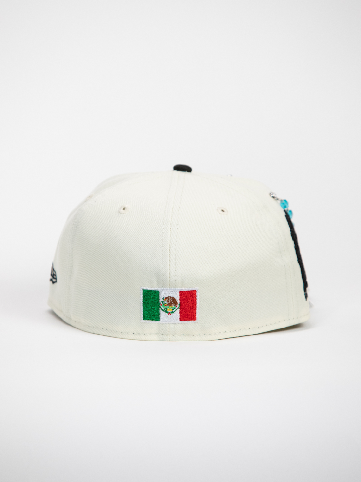 NEW* "RANCHO HUMILDE x NEW ERA x CAP CITY" WHITE/BLACK 59FIFTY FITTED W/ RANCHO LOGO & GREY UV *FREE ACCESSORY INCLUDED