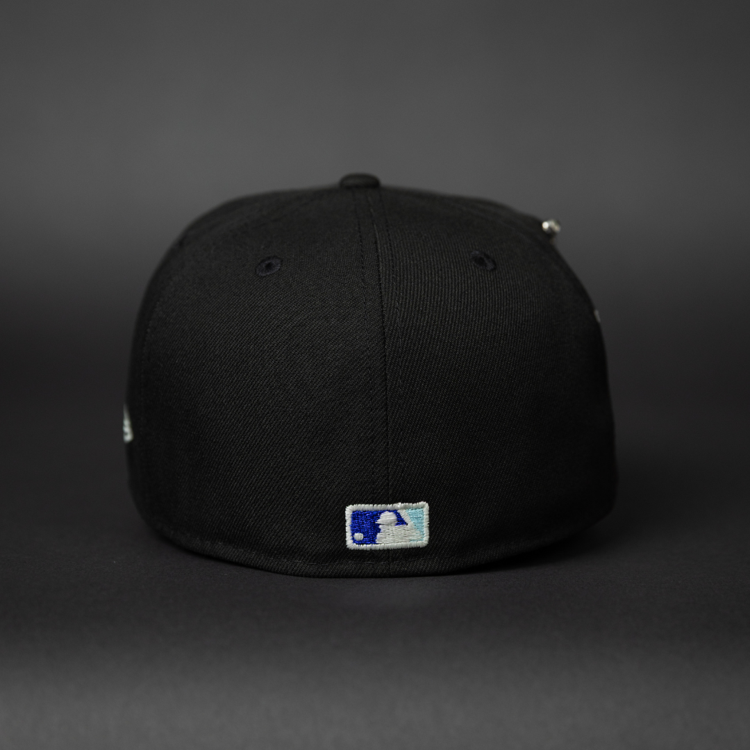 NEW ERA EXCLUSIVE 59FIFTY BLACK LOS ANGELES DODGERS W/ SHOHEI OHTANI 50-50 CLUB SIDE PATCH