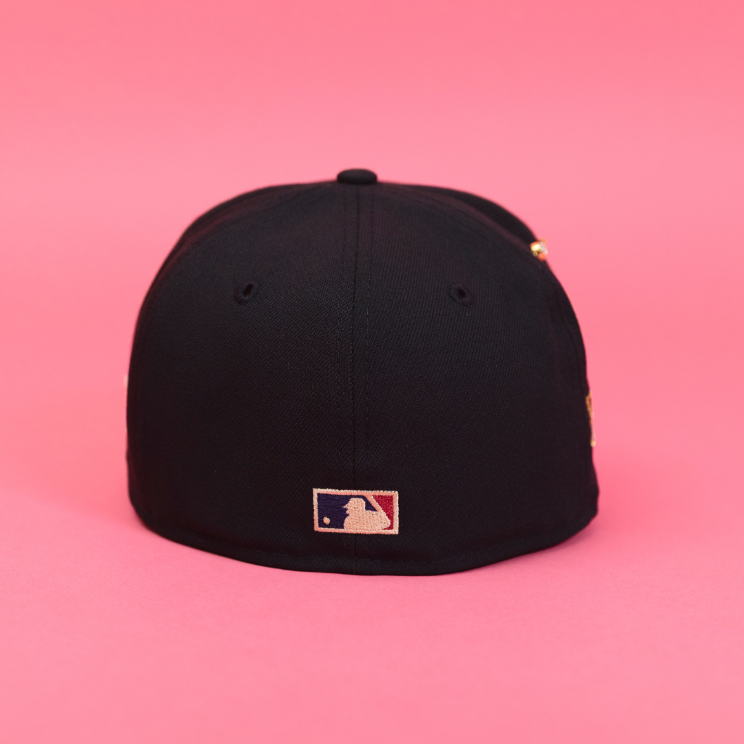 NEW ERA EXCLUSIVE 59FIFTY BLACK CHICAGO WHITE SOX W/ 2005 WORLD SERIES SIDE PATCH